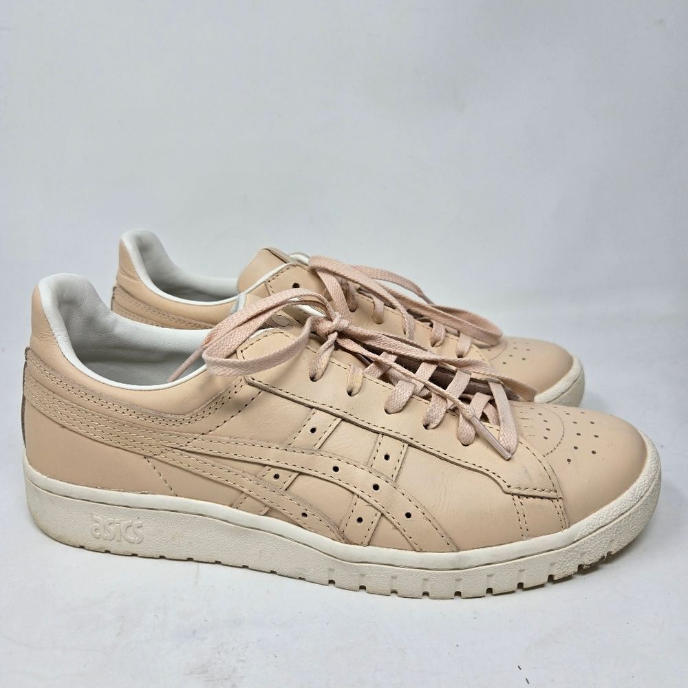 Asics Tiger Gel-PTG Tan Leather Low Top Sneakers H811L Mens 9